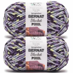 2 Pack Bernat® Blanket Pixel™ Yarn