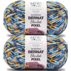 2 Pack Bernat® Blanket Pixel™ Yarn
