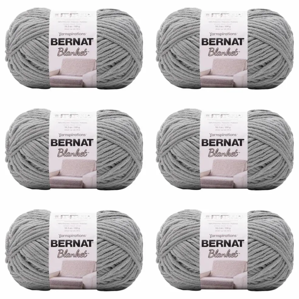 6 Pack: Bernat® Blanket™ Yarn