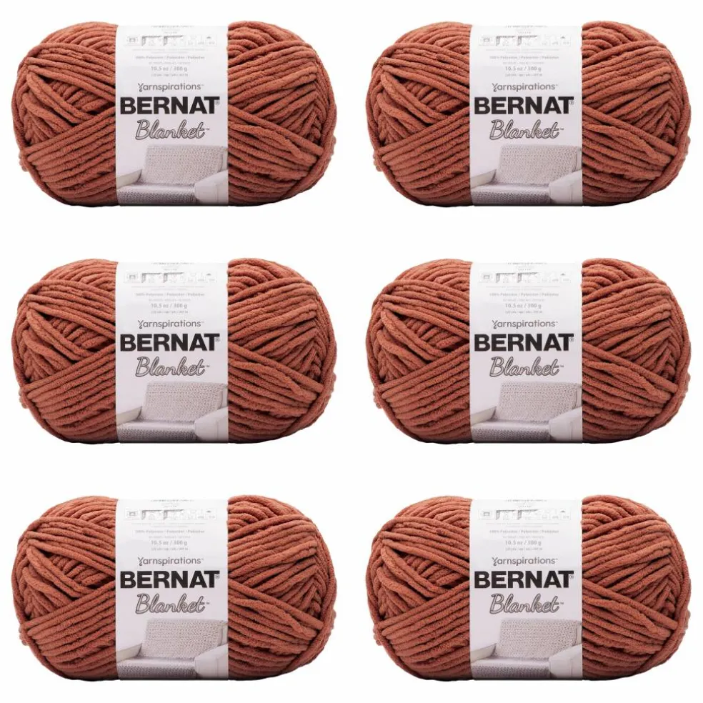 6 Pack: Bernat® Blanket™ Yarn