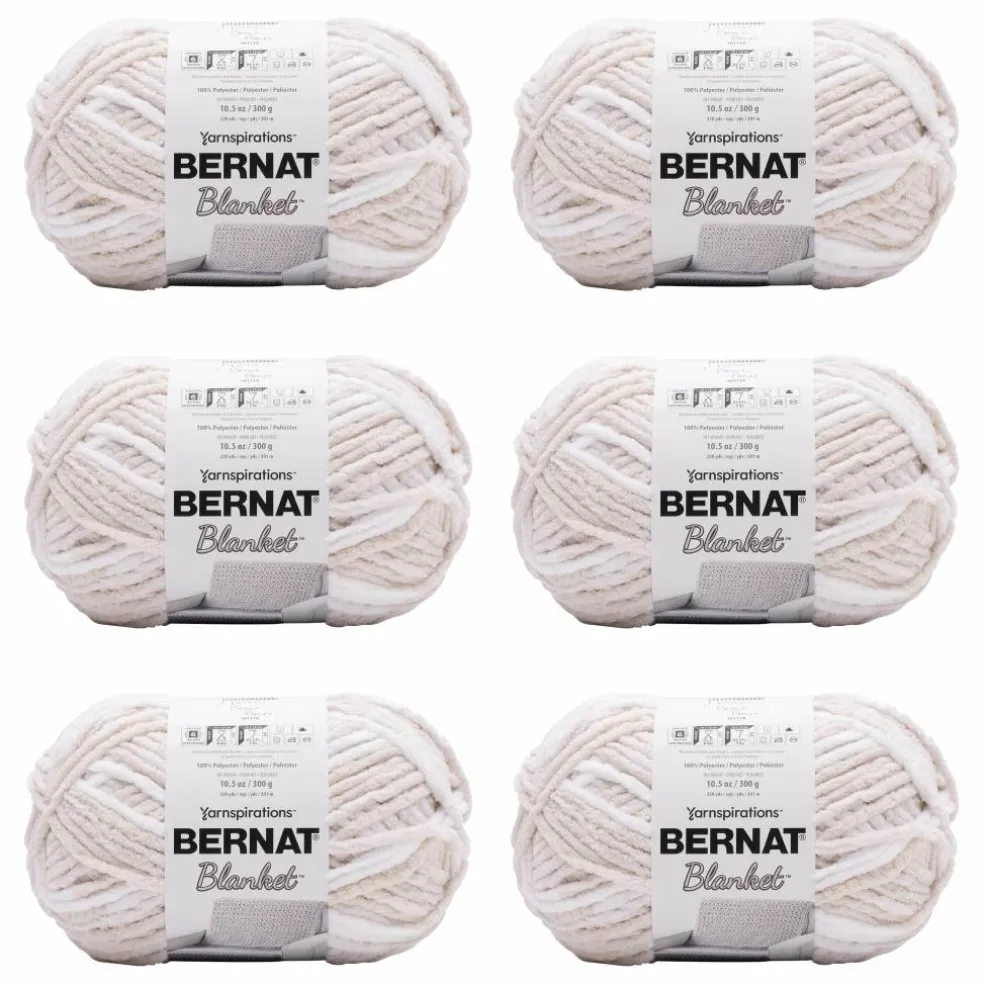 6 Pack: Bernat® Blanket™ Yarn