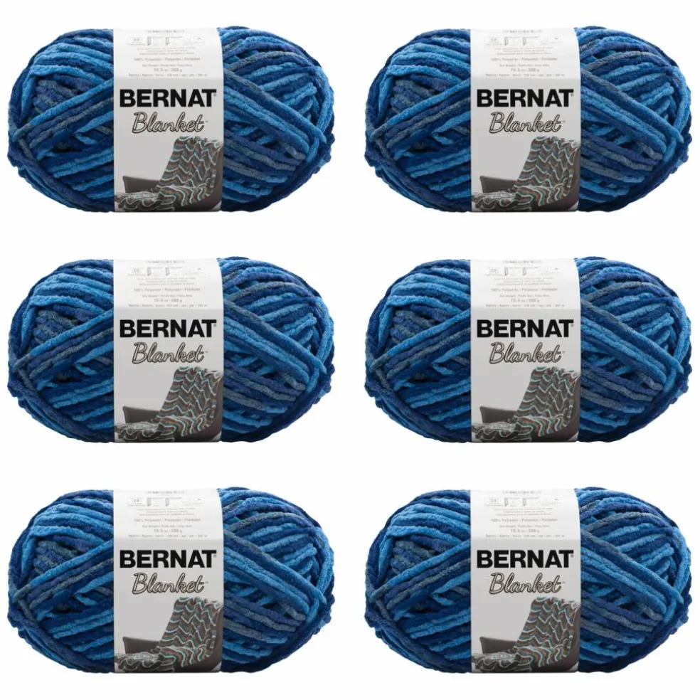 6 Pack: Bernat® Blanket™ Yarn