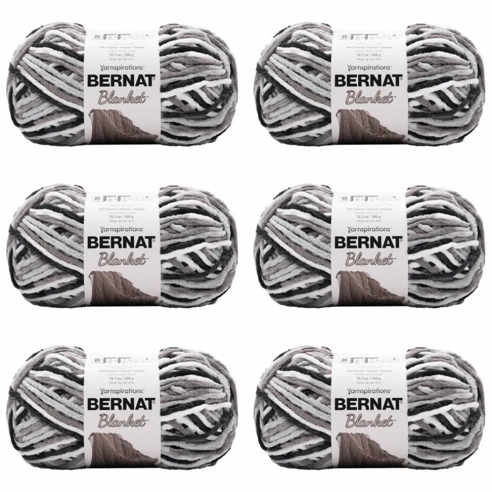 6 Pack: Bernat® Blanket™ Yarn