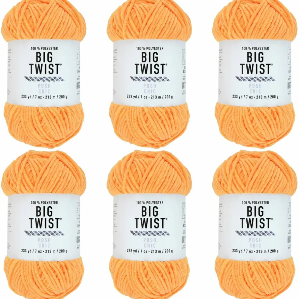 6 Pack: Big Twist® Posh Yarn
