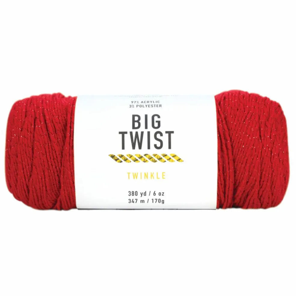 6 Pack: Big Twist® Twinkle Yarn