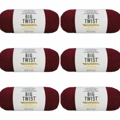 6 Pack: Big Twist® Twinkle Yarn