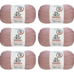 6 Pack: Big Twist® Value Pound+ Yarn