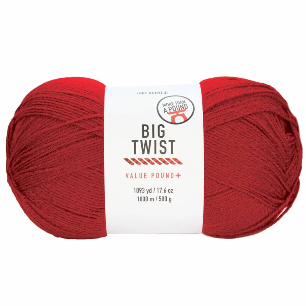6 Pack: Big Twist® Value Pound+ Yarn