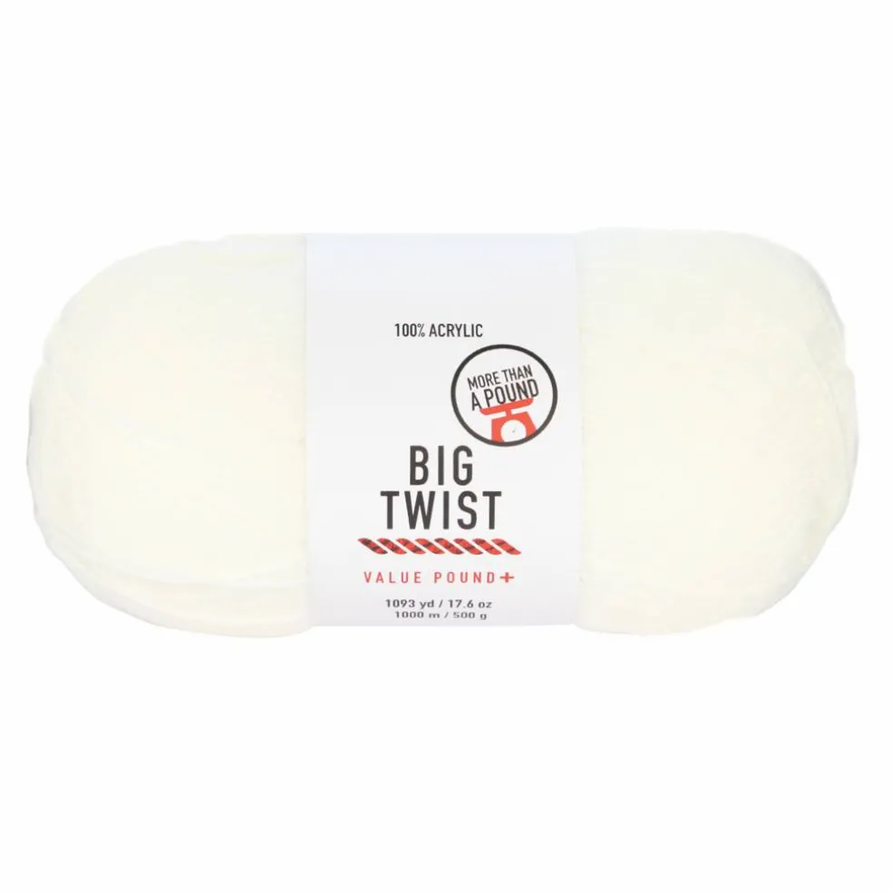 6 Pack: Big Twist® Value Pound+ Yarn