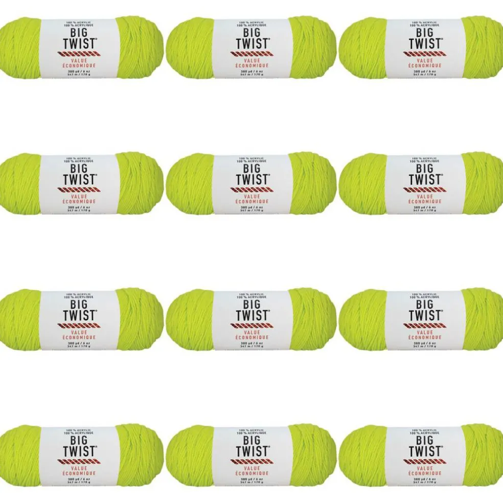 12 Pack: Big Twist® Value Yarn