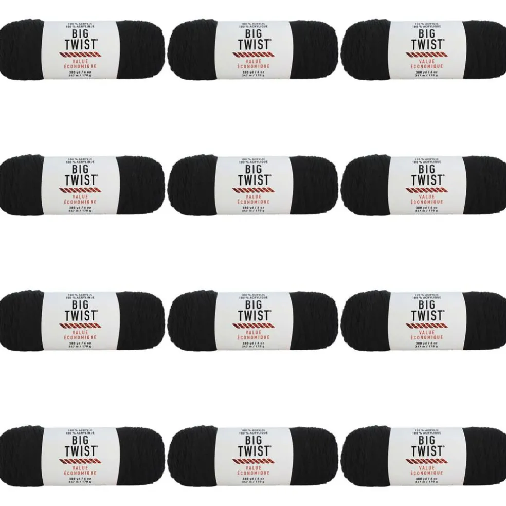 12 Pack: Big Twist® Value Yarn