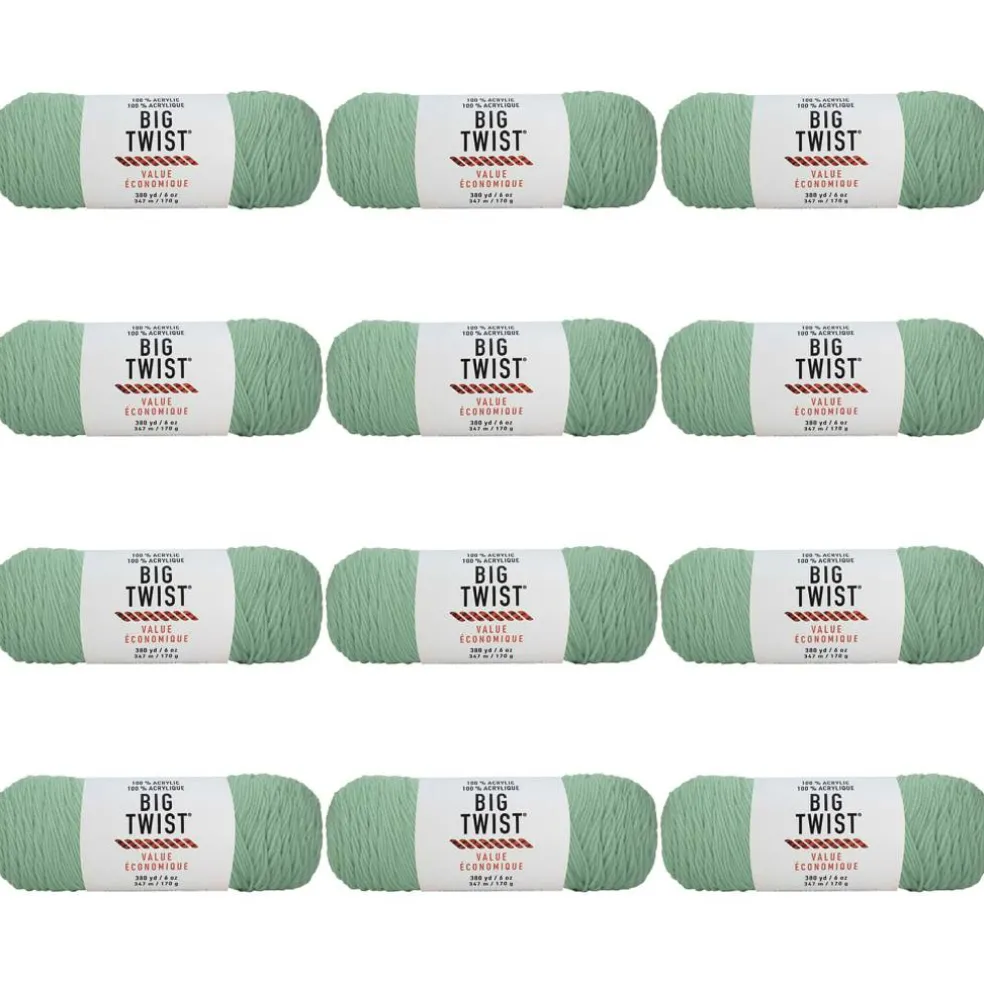 12 Pack: Big Twist® Value Yarn