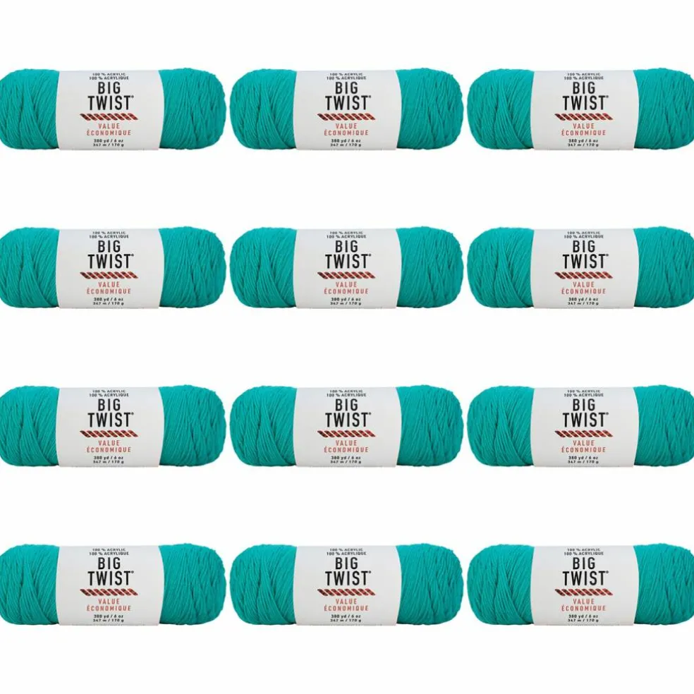 12 Pack: Big Twist® Value Yarn