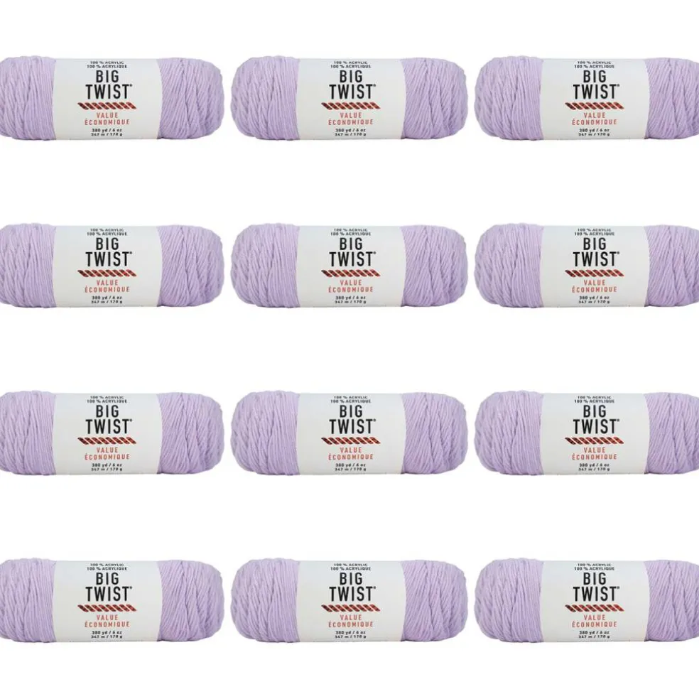 12 Pack: Big Twist® Value Yarn