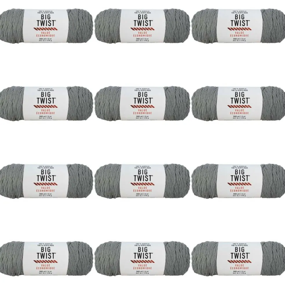 12 Pack: Big Twist® Value Yarn