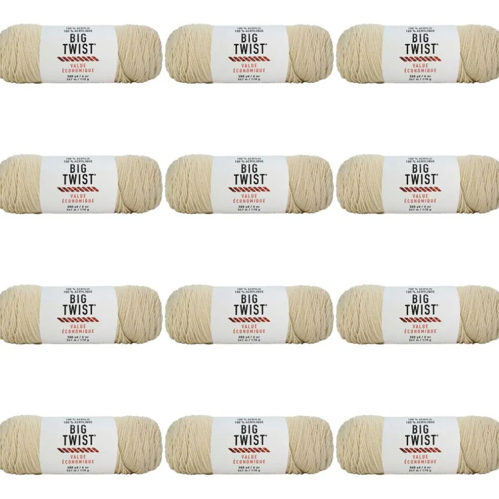 12 Pack: Big Twist® Value Yarn