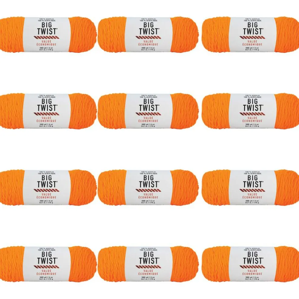 12 Pack: Big Twist® Value Yarn