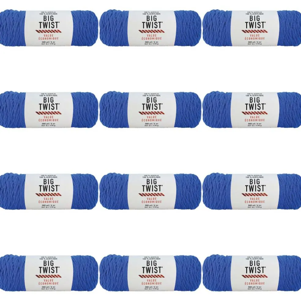 12 Pack: Big Twist® Value Yarn