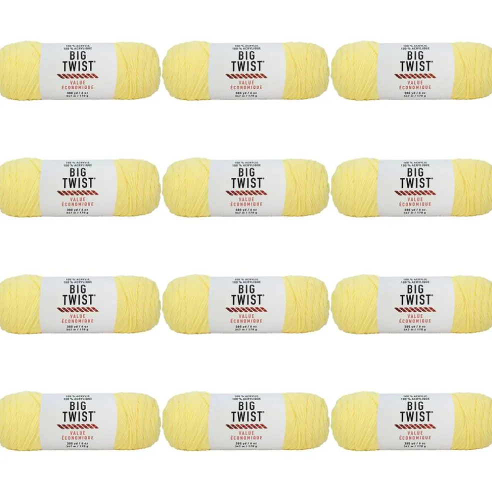 12 Pack: Big Twist® Value Yarn