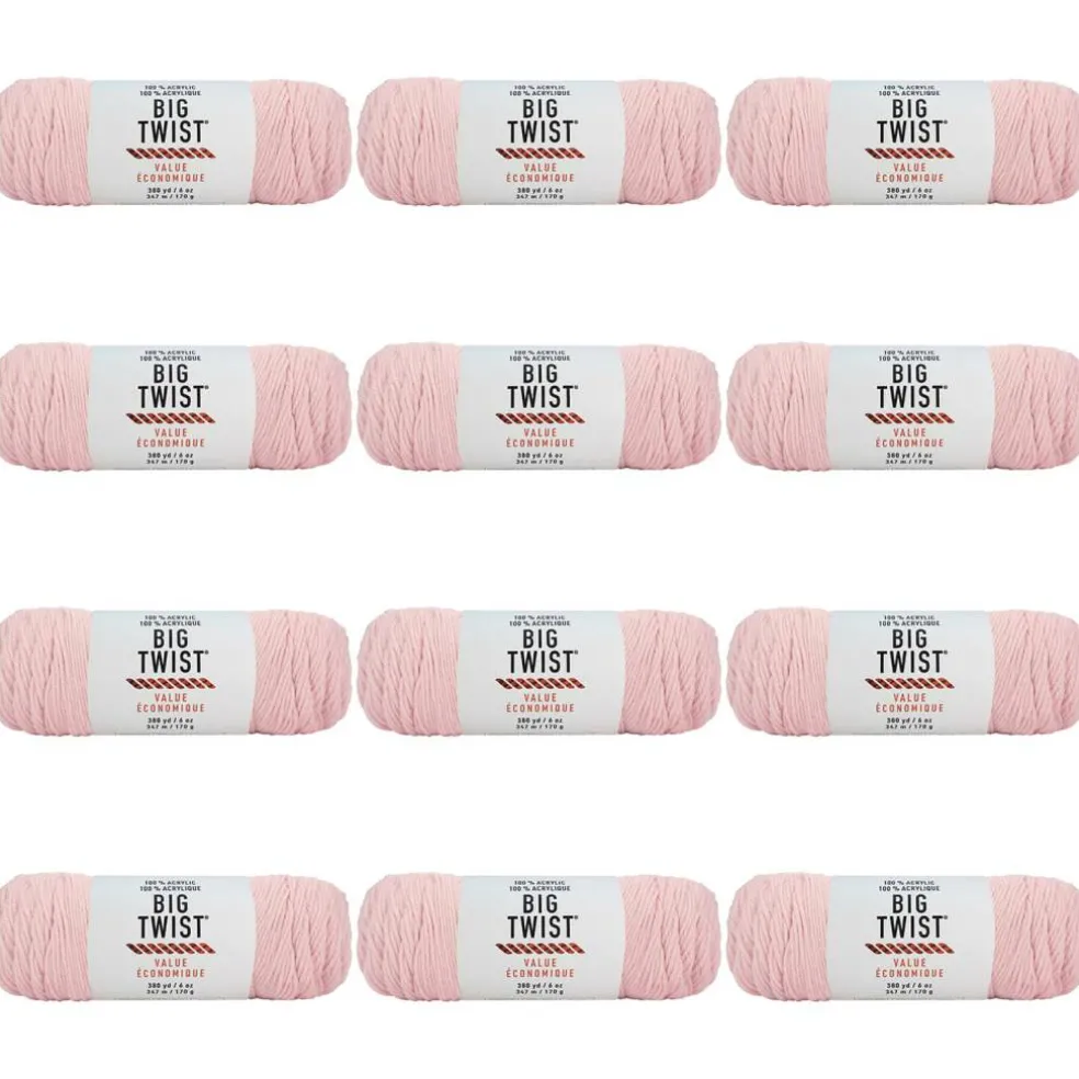 12 Pack: Big Twist® Value Yarn