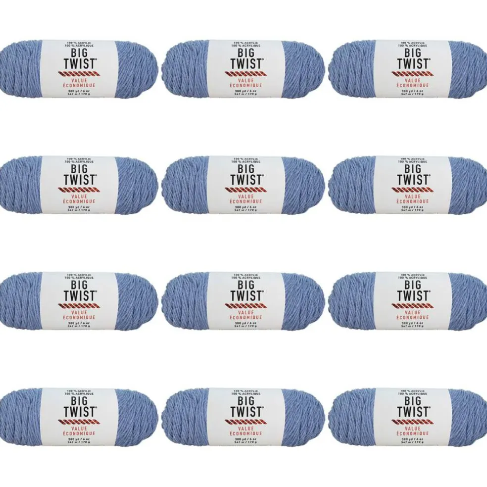 12 Pack: Big Twist® Value Yarn