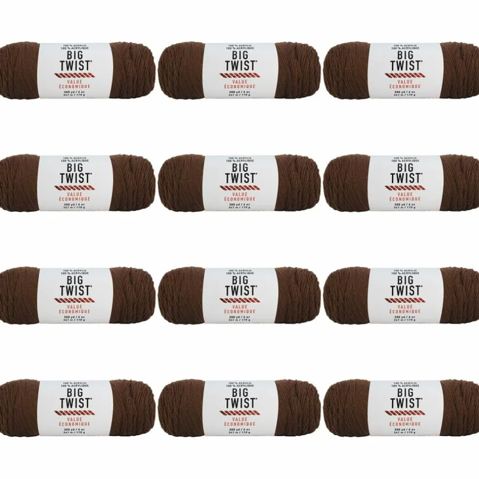 12 Pack: Big Twist® Value Yarn