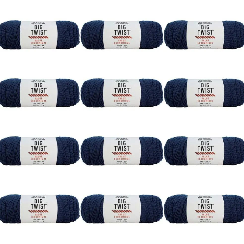 12 Pack: Big Twist® Value Yarn