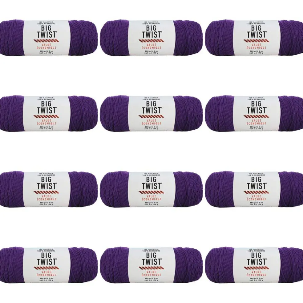 12 Pack: Big Twist® Value Yarn