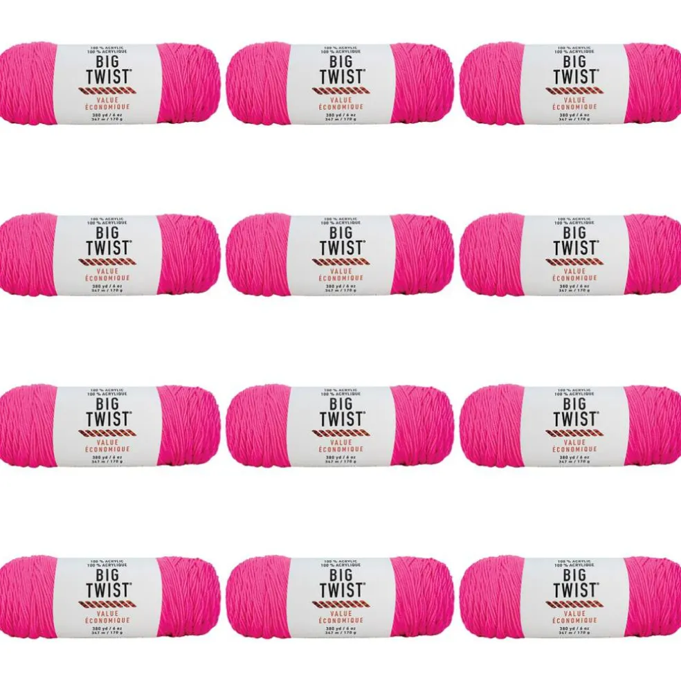 12 Pack: Big Twist® Value Yarn