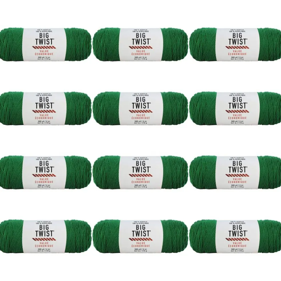12 Pack: Big Twist® Value Yarn
