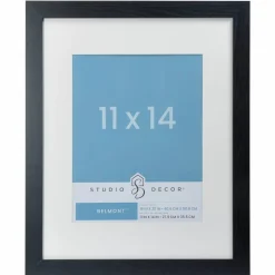 8 Pack: Black Belmont Frame with Mat by Studio Décor®