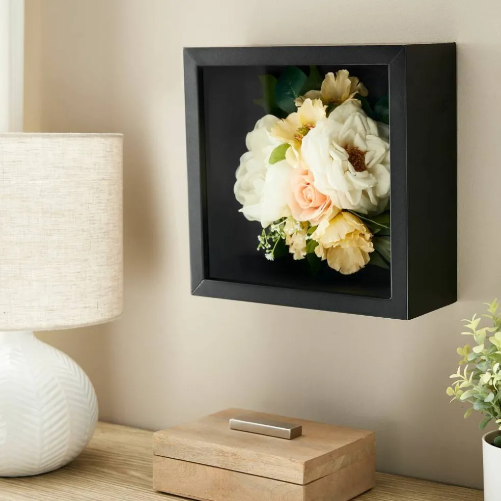8 Pack: Black Deep 10" x 10" Shadow Box by Studio Décor®