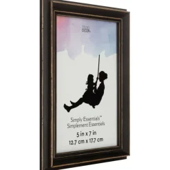 12 Pack: Black Distressed Wood Frame, Simply Essentials™ by Studio Décor®