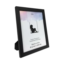 12 Pack: Black Flat Top 8.5" x 11" Frame, Simply Essentials™ by Studio Décor®