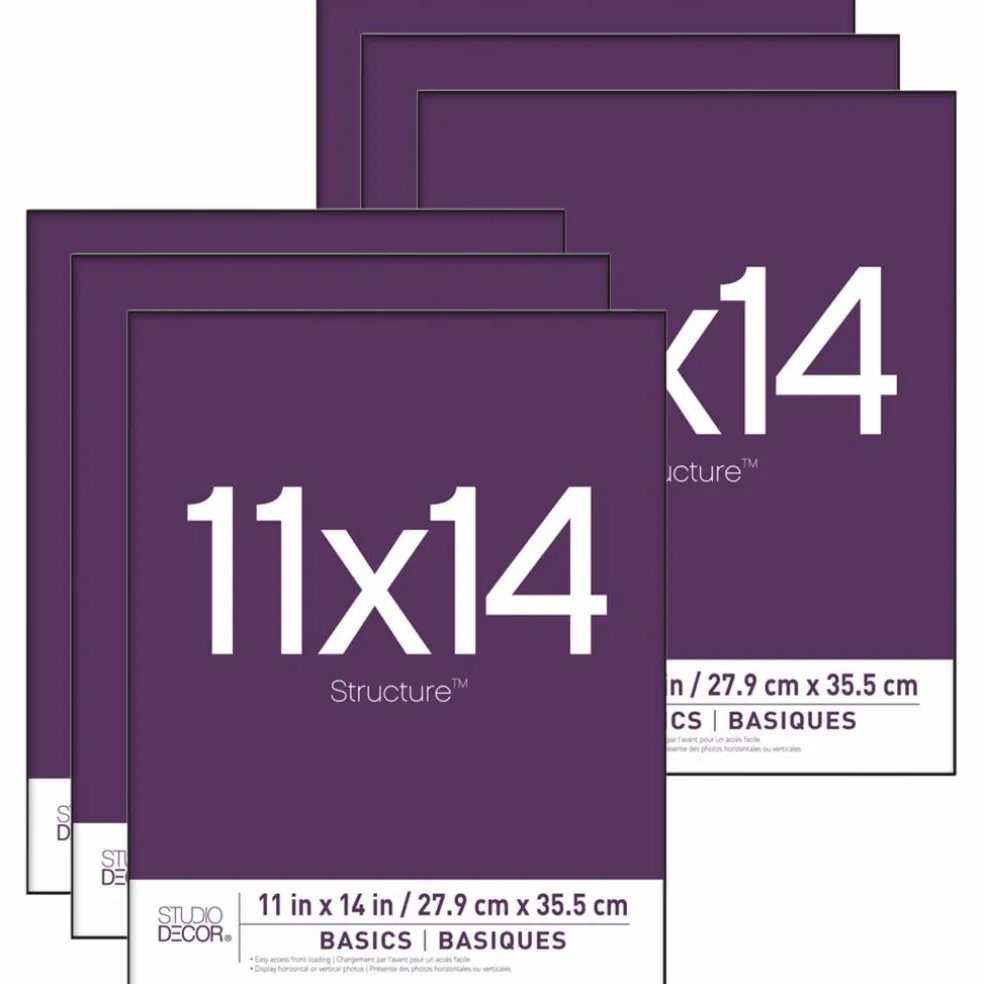 6 Pack: Black Frame, Basics by Studio Décor®