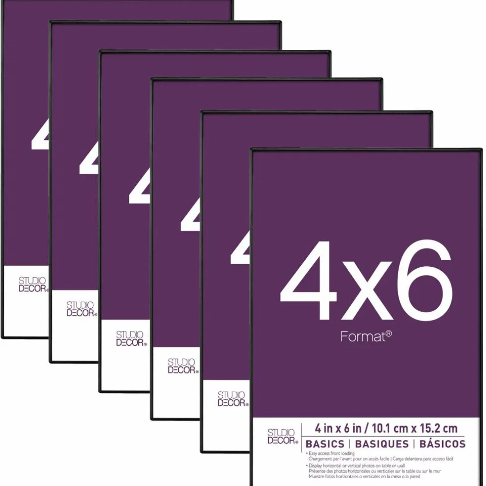 6 Pack: Black Frame, Basics by Studio Décor®