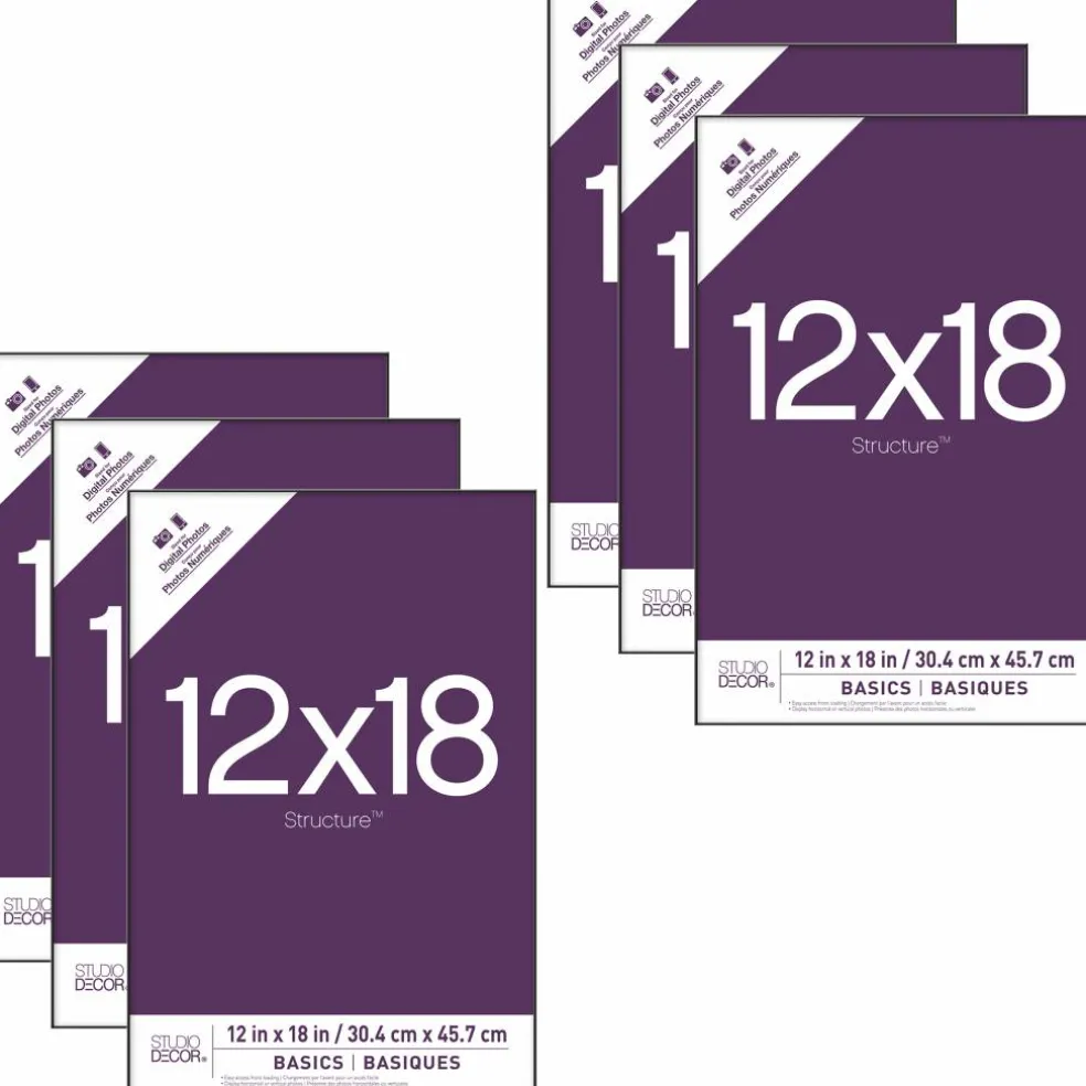 6 Pack: Black Frame, Basics by Studio Décor®
