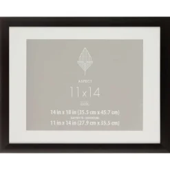 12 Pack: Black Frame With Mat, Aspect by Studio Décor®