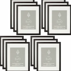 12 Pack: Black Frame With Mat, Aspect by Studio Décor®