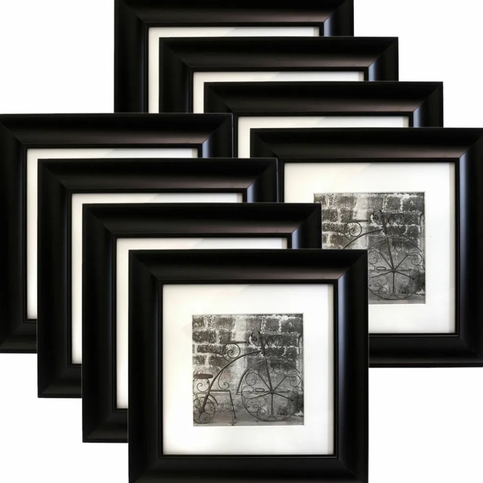 8 Pack: Black Frame with Mat, Gallery™ by Studio Décor®