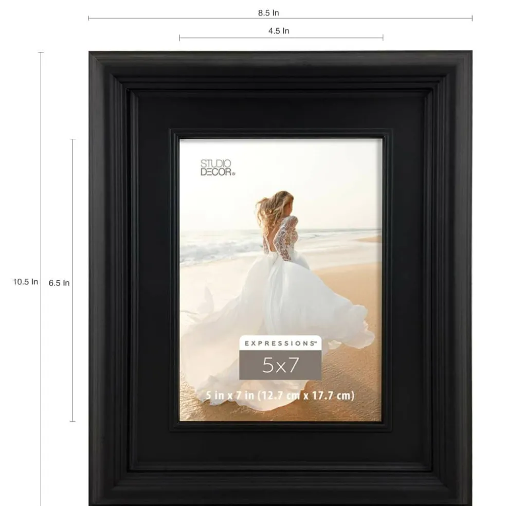 12 Pack: Black Frieze 5" x 7" Frame, Expressions™ by Studio Décor®