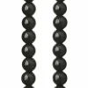 12 Pack: Black Glass Round Beads, 8mm by Bead Landing™