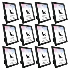 12 Pack: Black Linear Frame, Simply Essentials™ by Studio Décor®