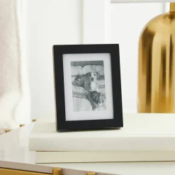12 Pack: Black Mini Frame with Mat by Studio Décor®