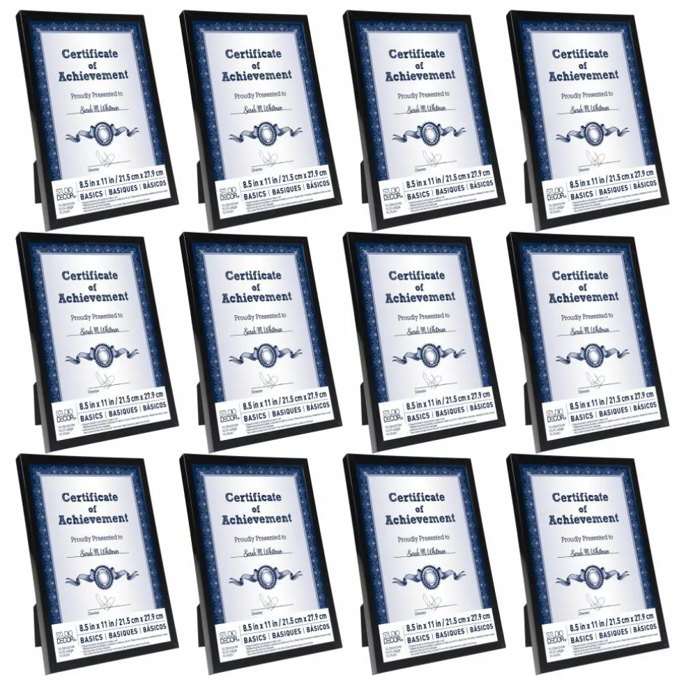 12 Pack: Black Multipurpose Frame, Basics by Studio Décor®