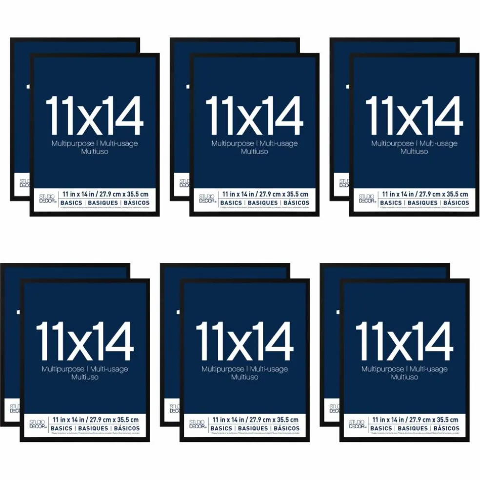 12 Pack: Black Multipurpose Frame, Basics by Studio Décor®