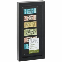 8 Pack: Black Panel 6" x 14" Shadow Box by Studio Décor®