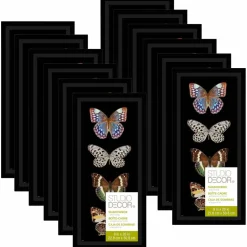 12 Pack: Black Panel 9" x 20" Shadow Box by Studio Décor®