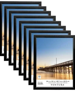 8 Pack: Black Poster Frame, Ventura™ by Studio Décor®