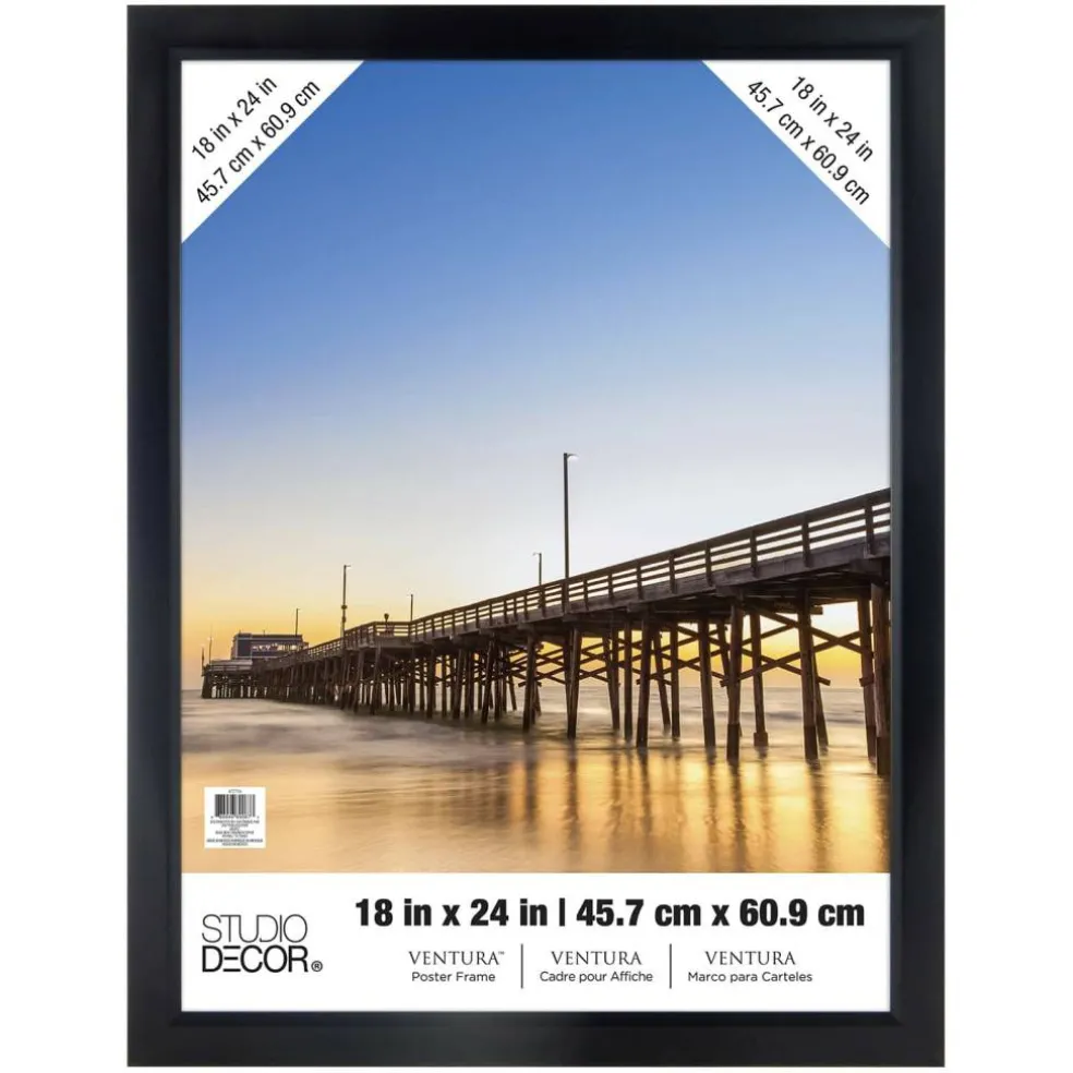 8 Pack: Black Poster Frame, Ventura™ by Studio Décor®